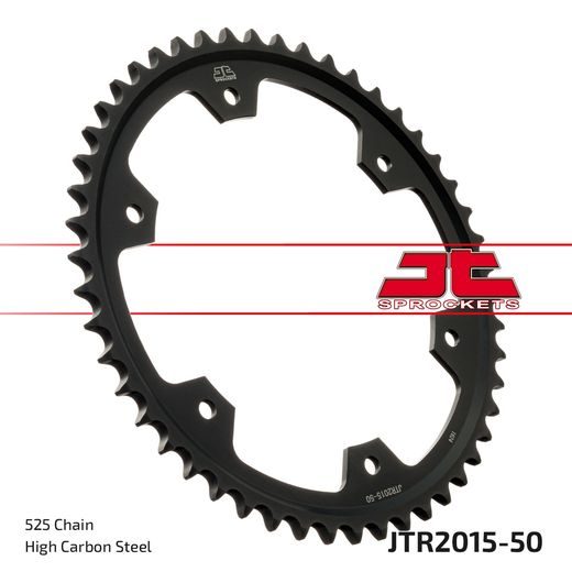 ŘETĚZOVÁ SADA EK - STŘÍBRNÝ ŘETĚZ 525 SRO, O-KROUŽEK, KOLEČKO JT POGUMOVANÉ, ROZETA JT PRO TRIUMPH TIGER 850 SPORT 2021-2024