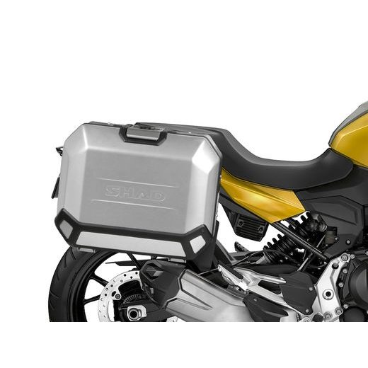 KOMPLETNÍ SADA BOČNÍCH HLINÍKOVÝCH KUFRŮ SHAD TERRA 36L/36L, VČETNĚ MONTÁŽNÍ SADY SHAD BMW F 900 XR