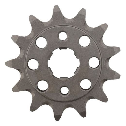 ŘETĚZOVÁ SADA EK - STŘÍBRNÝ ŘETĚZ 520 DEX, X-KROUŽEK, KOLEČKO SUPERSPROX, ROZETA SUPERSPROX PRO HONDA CRF 150 F 2006-2018