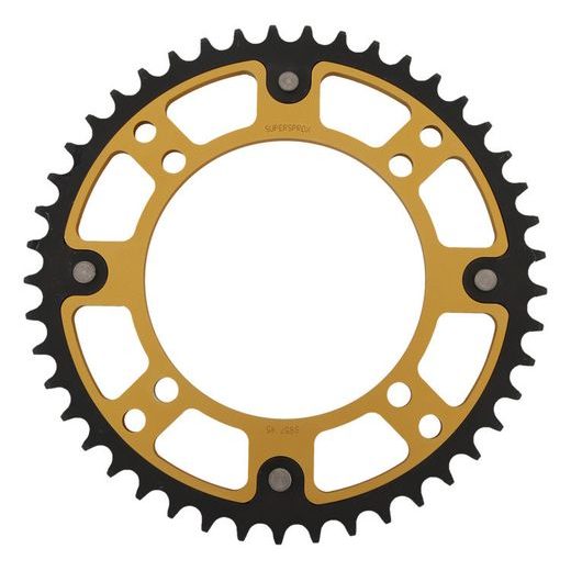 ŘETĚZOVÁ SADA EK - STŘÍBRNÝ ŘETĚZ 520 SRO, O-KROUŽEK, KOLEČKO JT POGUMOVANÉ, ROZETA SUPERSPROX STEALTH PRO YAMAHA XTZ 660 TENERE 1991-1995