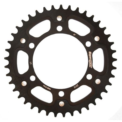 ŘETĚZOVÁ ROZETA SUPERSPROX STEALTH RST-2013:41-BLK ČERNÝ 41 ZUBŮ, 520