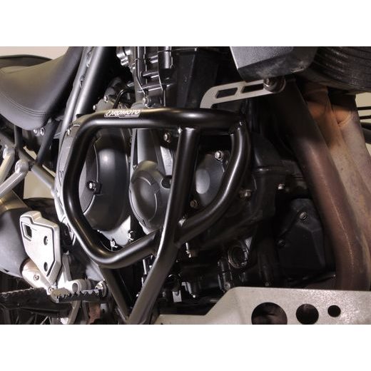 OCHRANNÉ RÁMY MOTORU RDMOTO CF126KD MATNÁ ČERNÁ PRO TRIUMPH TIGER 1200 EXPLORER / GT EXPLORER 2011-2015