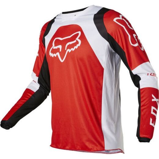 FOX 180 LUX JERSEY - FLUO RED MX22