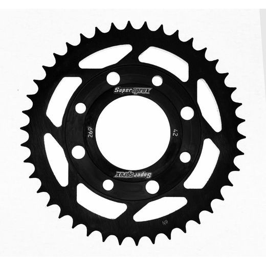 ŘETĚZOVÁ SADA EK - STŘÍBRNÝ ŘETĚZ 428 SRO, O-KROUŽEK, KOLEČKO SUPERSPROX, ROZETA SUPERSPROX PRO DAELIM VL 125 DAYSTAR (CLASSIC) 2000-2007