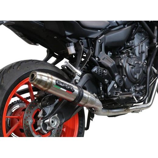 VÝFUK KOMPLETNÍ GPR DEEPTONE INOX Y.190.RACE.DE BROUŠENÁ NEREZOVÁ OCEL ZAHRNUJE ODNÍMATELNÝ DB KILLER