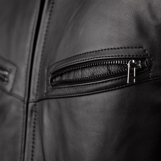 PÁNSKÁ KOŽENÁ BUNDA RST 2988 ROADSTER 3 CE MENS LEATHER JACKET ČERNÁ