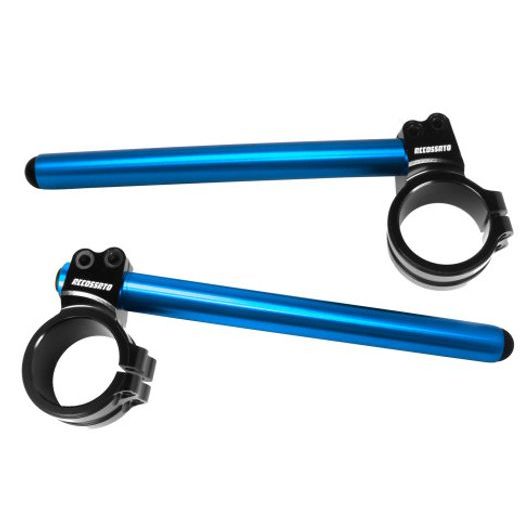 ZVÝŠENÉ CLIP-ONY ACCOSSATO CP008 +10 MM SE SKLONEM 10 STUPŇŮ, ČERNÉ