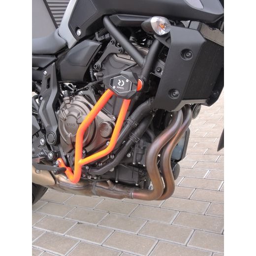 OCHRANNÉ RÁMY MOTORU RDMOTO CF79R ČERVENÁ WITH SLIDER SL01