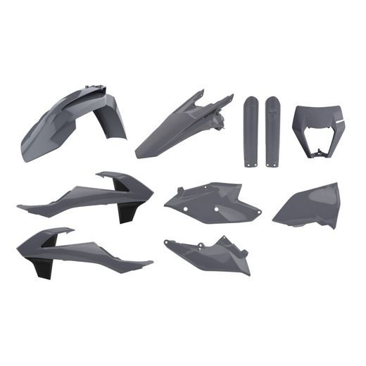 SADA PLASTŮ POLISPORT 90889 ŠEDÁ NARDO