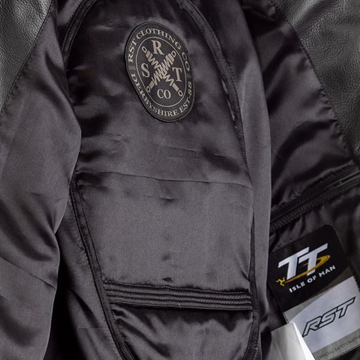 PÁNSKÁ KOŽENÁ BUNDA RST IOM TT BRANDISH CE LTHR 3156