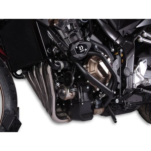 OCHRANNÉ RÁMY MOTORU RDMOTO CF144KDSL01K MATNÁ ČERNÁ PRO HONDA CB 650 R 2019-2023