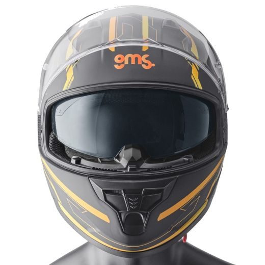 INTEGRÁLNÍ HELMA GMS HEXAGO ZG12501 ŽLUTO - ORANŽOVÉ L