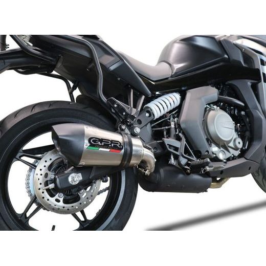 VÝFUK KOMPLETNÍ GPR NEW GRAND PRIX EVO TITANIUM CF.8.RACEDB.GPAN.TO BROUŠENÝ TITAN ZAHRNUJE ODNÍMATELNÝ DB KILLER