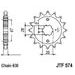 ŘETĚZOVÉ KOLEČKO JT JTF 574-16 16 ZUBŮ, 630