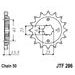 ŘETĚZOVÉ KOLEČKO JT JTF 286-15 15 ZUBŮ, 530