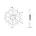 ŘETĚZOVÁ SADA EK - STŘÍBRNÝ ŘETĚZ 520 SRO, O-KROUŽEK, KOLEČKO SUPERSPROX, ROZETA SUPERSPROX PRO YAMAHA XT 600 E 1999-2003