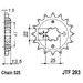 ŘETĚZOVÉ KOLEČKO JT JTF 293-15 15 ZUBŮ, 525