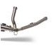 VÝFUK KOMPLETNÍ GPR SATINOX CAT.23.SAT BROUŠENÁ NEREZOVÁ OCEL PRO SUZUKI SV 650 / S 2003-2010