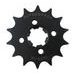 ŘETĚZOVÁ SADA D.I.D CHAIN - STŘÍBRNÝ ŘETĚZ 428 VX, X-KROUŽEK, KOLEČKO SUPERSPROX, ROZETA SUPERSPROX PRO SUZUKI RG 80 GAMMA 1986-1987
