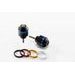 ZÁVAŽÍČKA ŘIDÍTEK PUIG SHORT WITH RING 8839N VČETNĚ BAREVNÝCH KROUŽKŮ