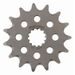 ŘETĚZOVÁ SADA EK - STŘÍBRNÝ ŘETĚZ 520 SRX, X-KROUŽEK, KOLEČKO SUPERSPROX, ROZETA SUPERSPROX PRO SUZUKI DR 350 SE 1996