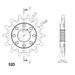 ŘETĚZOVÁ SADA D.I.D CHAIN - ZLATÝ ŘETĚZ 520 ERT, NETĚSNĚNÝ, KOLEČKO SUPERSPROX, ROZETA SUPERSPROX PRO HONDA CR 250 R 1988-1989