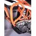OCHRANNÉ RÁMY MOTORU RDMOTO CF122O ORANŽOVÁ VRCHNÍ