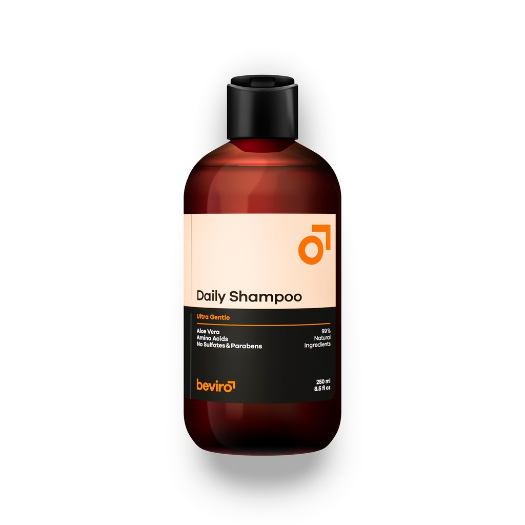 Přírodní šampon Na denní použití - Beviro - Vlasy - E-shop - Beviro -  Maximálně přírodní kosmetika pro náročné muže