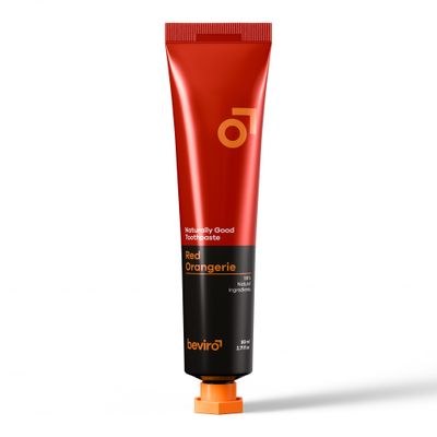 BEVIRO, NATURALLY GOOD TOOTHPASTE RED ORANGERIE - SKINCARE