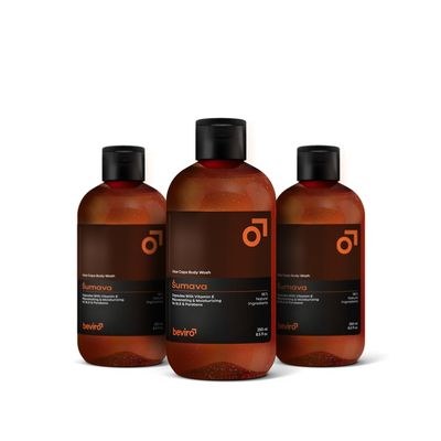 BEVIRO, 3-PACK: VITAE CAPS BODY WASH ŠUMAVA - VÝHODNÁ BALENÍ