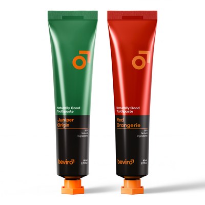 2-PACK: NATURALLY GOOD TOOTHPASTE JUNIPER ORIGIN + RED ORANGERIE - VÝHODNÁ BALENÍ