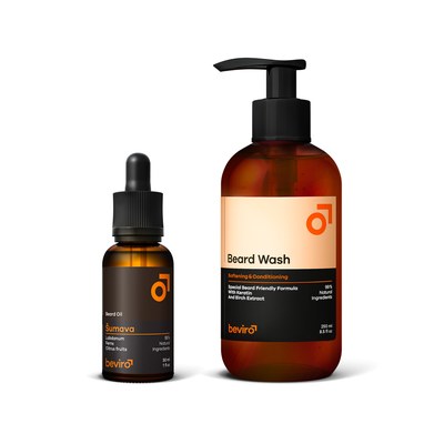 BEVIRO, BEARD OIL & WASH DUO ŠUMAVA - VÝHODNÉ BALENIA