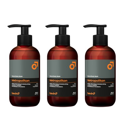 3-PACK: NATURAL BODY WASH - VÝHODNÁ BALENÍ