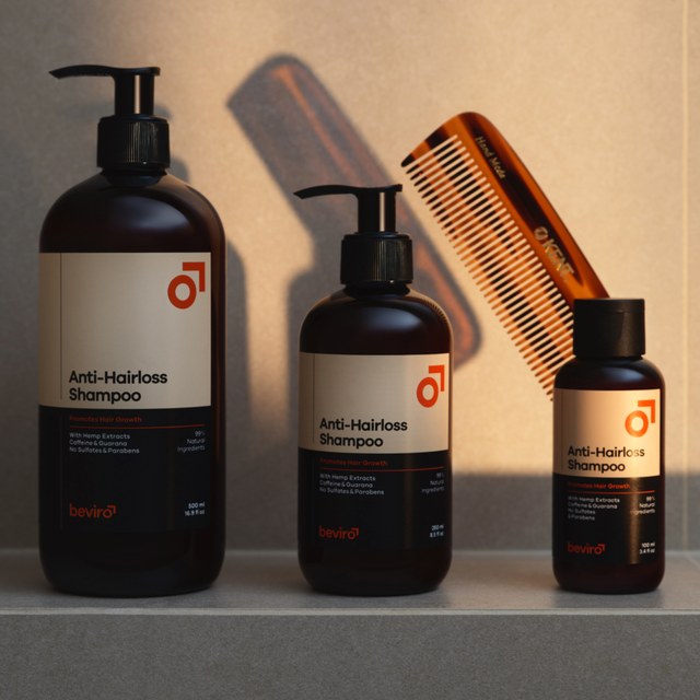BEVIRO, ANTI-HAIRLOSS SHAMPOO - PÉČE O VLASY