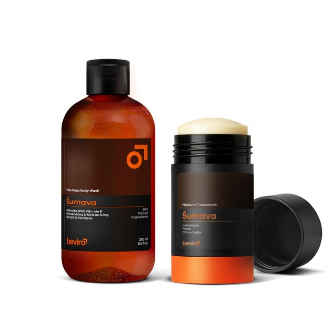 ŠUMAVA BODY WASH + DEODORANT DUO - VÝHODNÁ BALENÍ