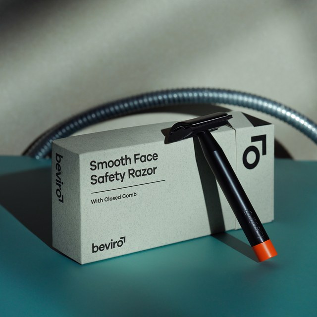 BEVIRO, SMOOTH FACE SAFETY RAZOR - E-SHOP