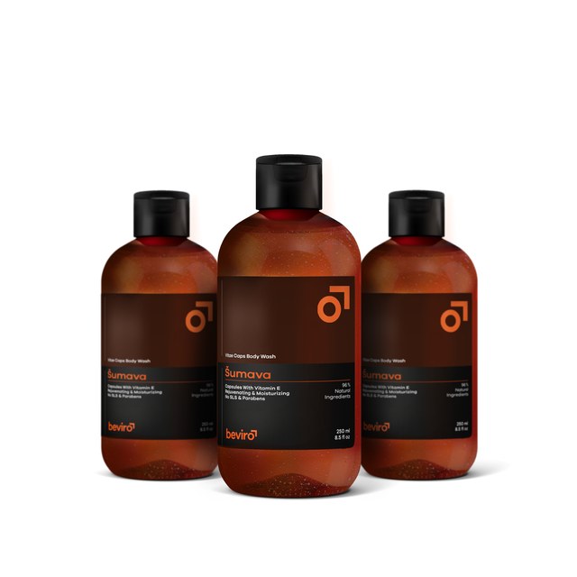 3-PACK: VITAE CAPS BODY WASH ŠUMAVA - VÝHODNÁ BALENÍ