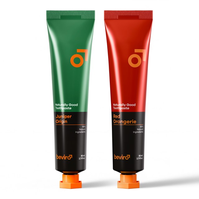 2-PACK: NATURALLY GOOD TOOTHPASTE JUNIPER ORIGIN + RED ORANGERIE - VÝHODNÁ BALENÍ