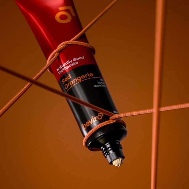 BEVIRO, NATURALLY GOOD TOOTHPASTE RED ORANGERIE - SKINCARE