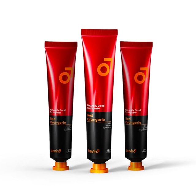 3-PACK: NATURALLY GOOD TOOTHPASTE RED ORANGERIE - VÝHODNÁ BALENÍ