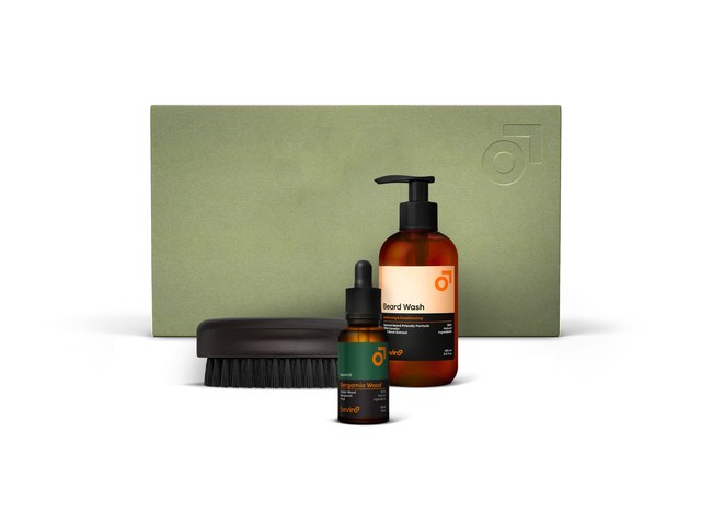 BEVIRO, THE BERGAMIA WOOD BEARD CARE KIT - TIPY NA DÁRKY
