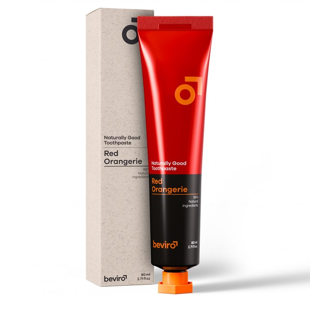 BEVIRO, NATURALLY GOOD TOOTHPASTE RED ORANGERIE - SKINCARE