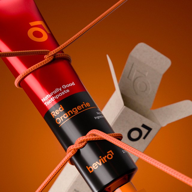 BEVIRO, NATURALLY GOOD TOOTHPASTE RED ORANGERIE - SKINCARE