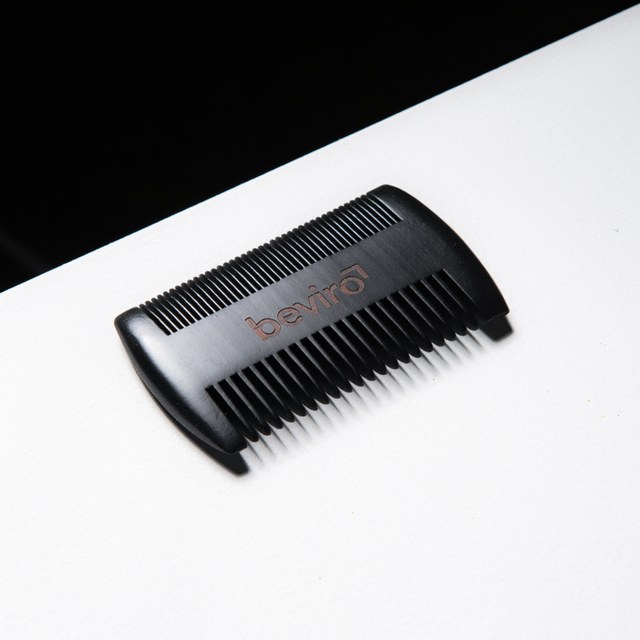 BEVIRO, BEARD COMB PEAR WOOD - PÉČE O VOUSY