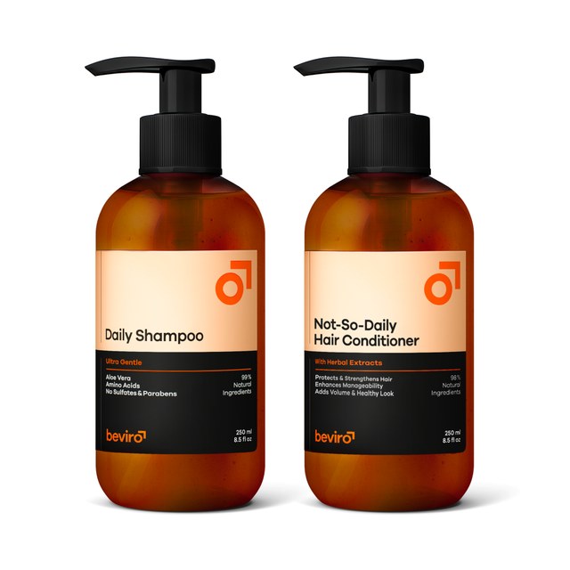 BEVIRO, DAILY SHAMPOO + CONDITIONER DUO - VÝHODNÁ BALENÍ