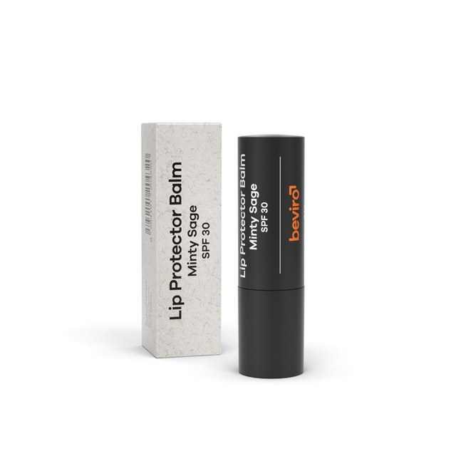 BEVIRO, LIP PROTECTOR BALM SPF 30 MINTY SAGE - E-SHOP