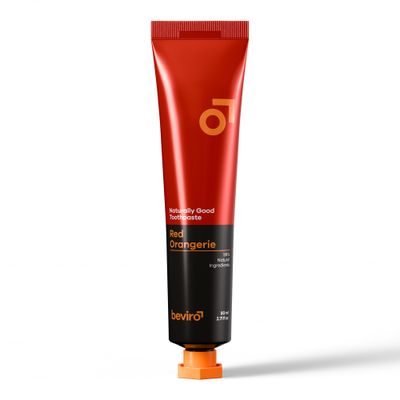 BEVIRO, NATURALLY GOOD TOOTHPASTE RED ORANGERIE - FACE