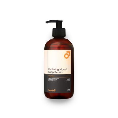BEVIRO, PURIFYING HAND SOAP SCRUB ZESTY VETIVER - BODY