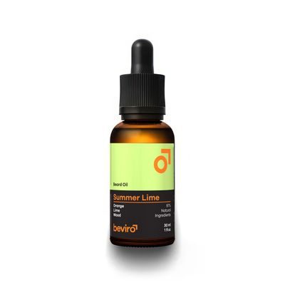 BEVIRO, BEARD OIL SUMMER LIME - BEARD