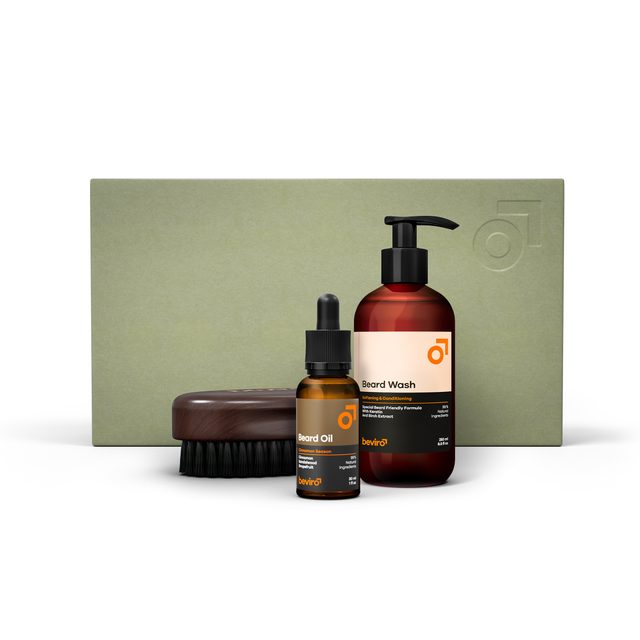 BEVIRO, THE CINNAMON SEASON BEARD CARE KIT - GIFT SETS